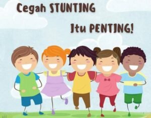 DWP Kemenag Balangan Berikan Makanan Sehat untuk Anak Stunting
