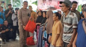 Pasar Penyeimbang, Pemprov Kalteng Gratiskan 2.000 Sembako di Kecamatan Dusel